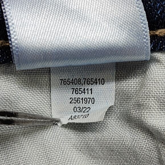 Maurices M. Jeans Womens 14 SHORT Blue Classic Mid Rise Flare Leg Stretch Denim - Picture 9 of 14